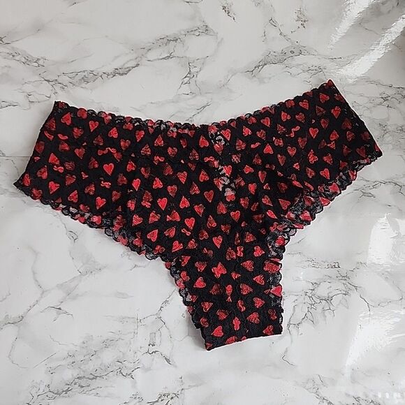 3 Victoria's Secret Very Sexy Lace Cheeky Panty L - Picture 3 of 15